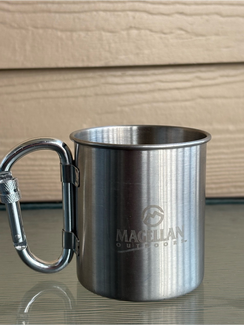 Magellan Outdoors Stainless Steel Carabiner Hiking/Outdoor Mug
